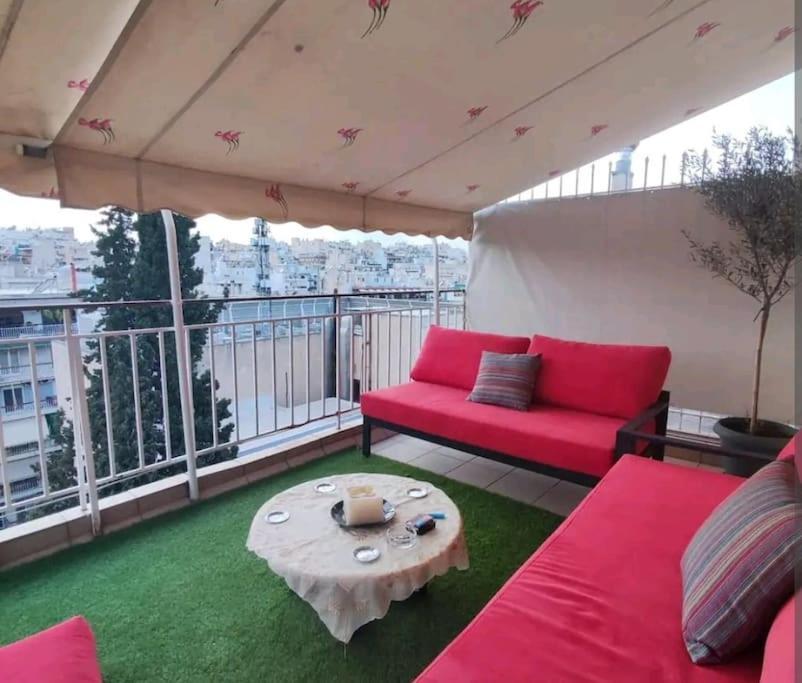 7Th Floor Spacious Veranda In The Heart Of Athens Ngoại thất bức ảnh